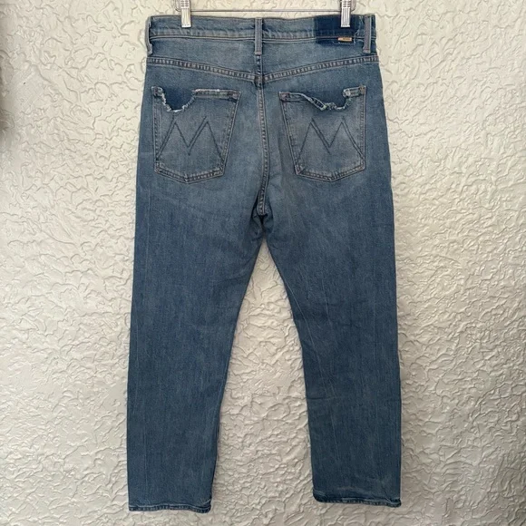 Mother Denim The Snapped Ditcher Flood Jeans Size 28 - Picture 3 of 8